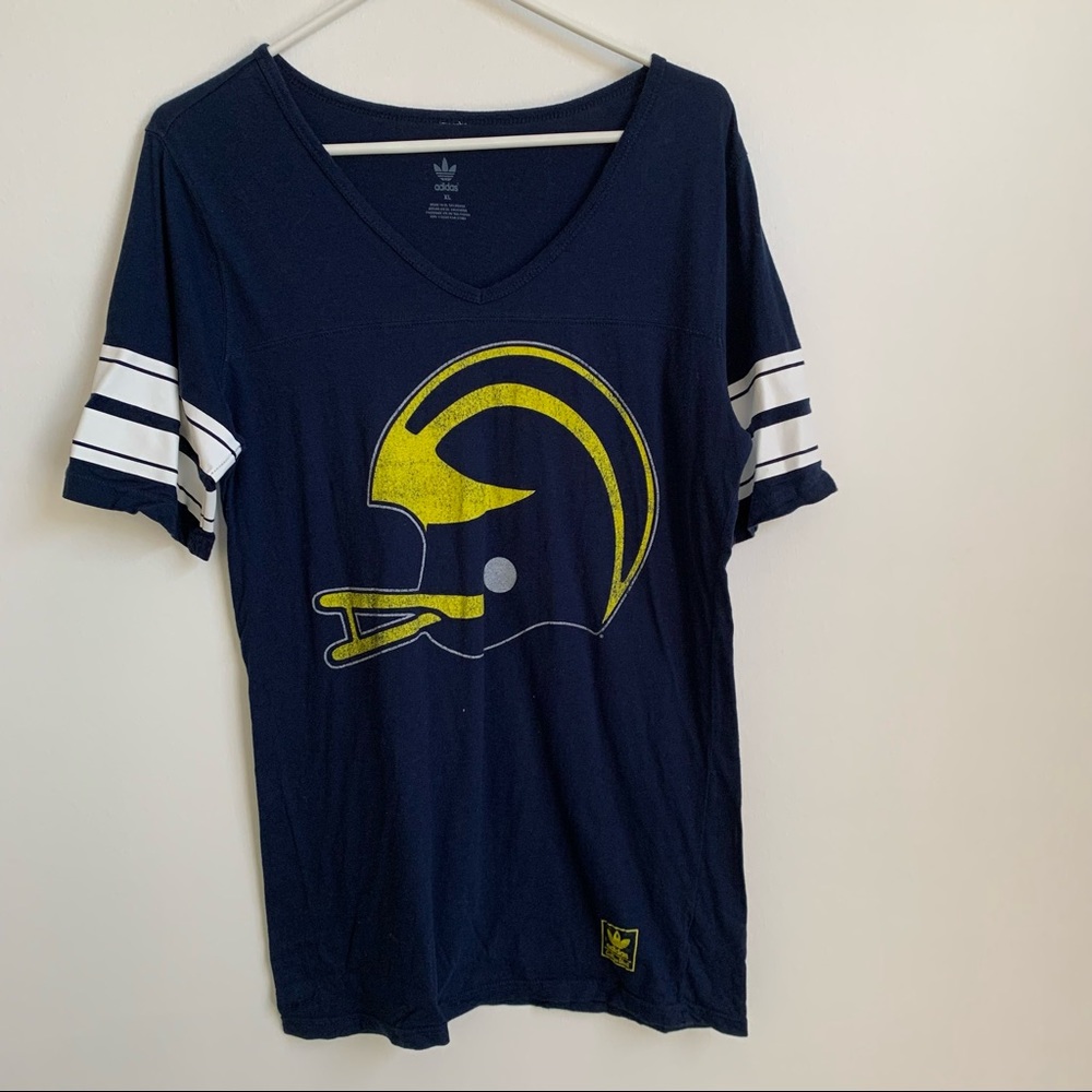 Michigan University Football Tee